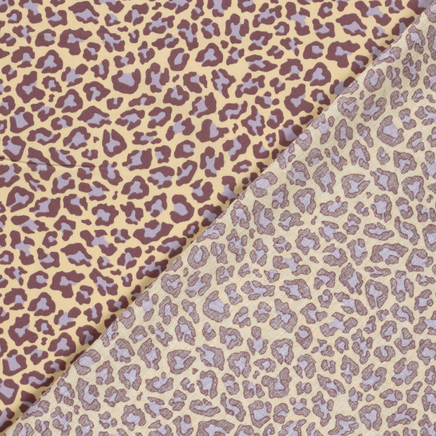 Popeline de Coton tissu Panther imprimé 