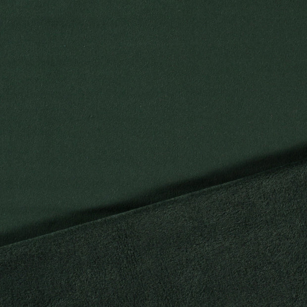 Alphen Fleece fabric Dark Green 