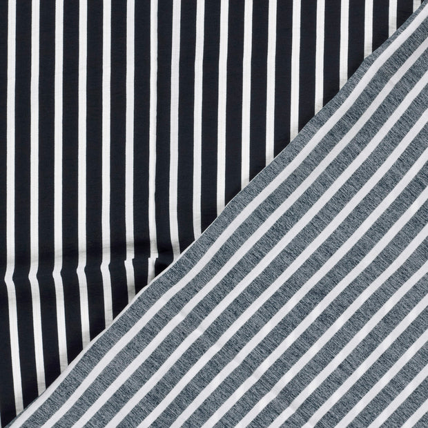 Viscose Nylon Crepe fabric Stripes printed 