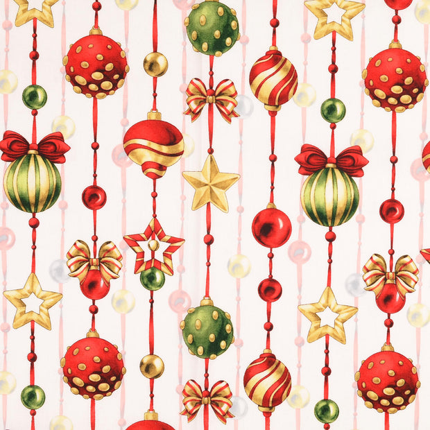 CO Popeline fabrik Punkte Mehrfarbig