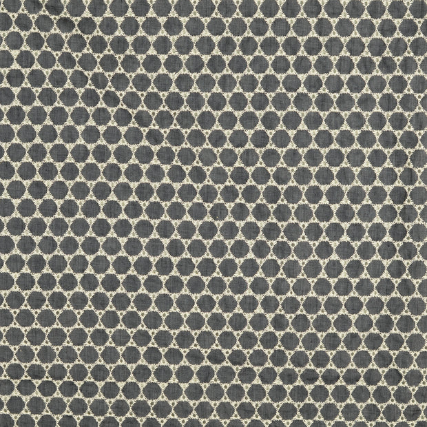 CO Voile fabrik Geometrisch grau