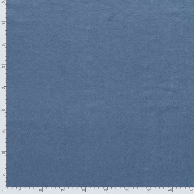 Denim fabric Unicolour Aqua