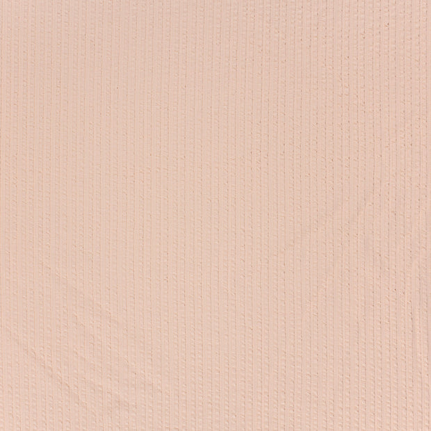 Rib Jacquard fabrik Lachsfarbe texturiert 
