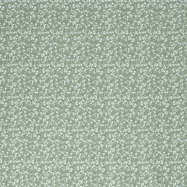 Cotton Poplin fabric Olive Green matte 