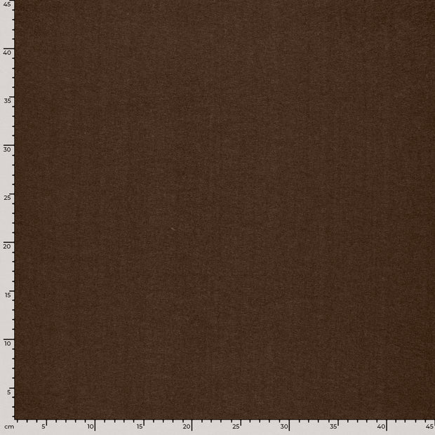 Felt fabric Unicolour Brown