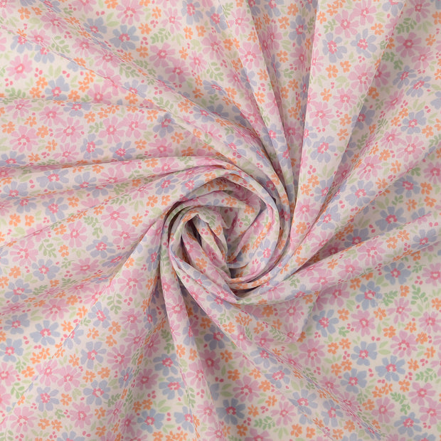 Voile fabric Baby Blue 