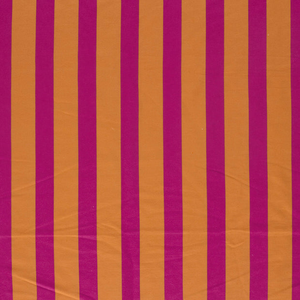 French Terry fabric Orange matte 