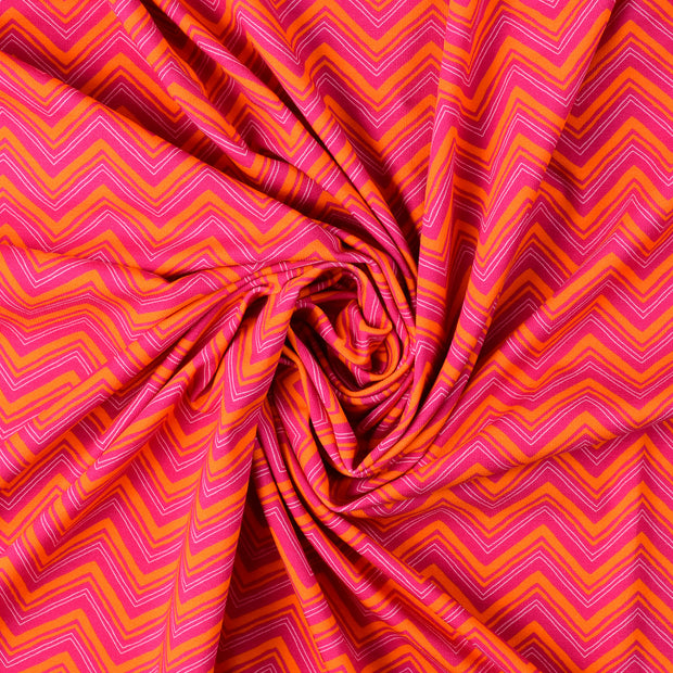 Cotton Jersey fabric Orange 