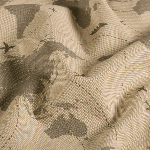 Aspect Lin tissu Beige