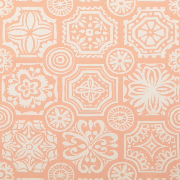 Fahnentuch fabrik Blumen apricot