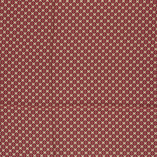 Viscose Satin fabrik Himbeere glänzend 