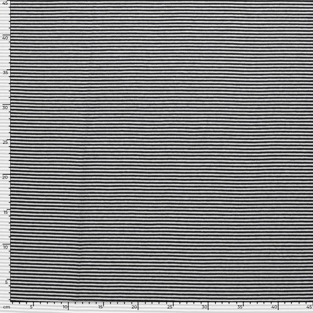 Baumwolle Jersey Yarn Dyed fabrik Streifen Schwarz