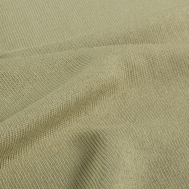 Heavy Knit fabric Unicolour Olive Green