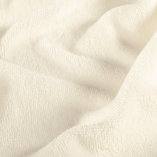 Bamboo Fleece fabric Unicolour Off White