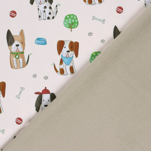 Softshell fabrik Hunde digital bedruckt 