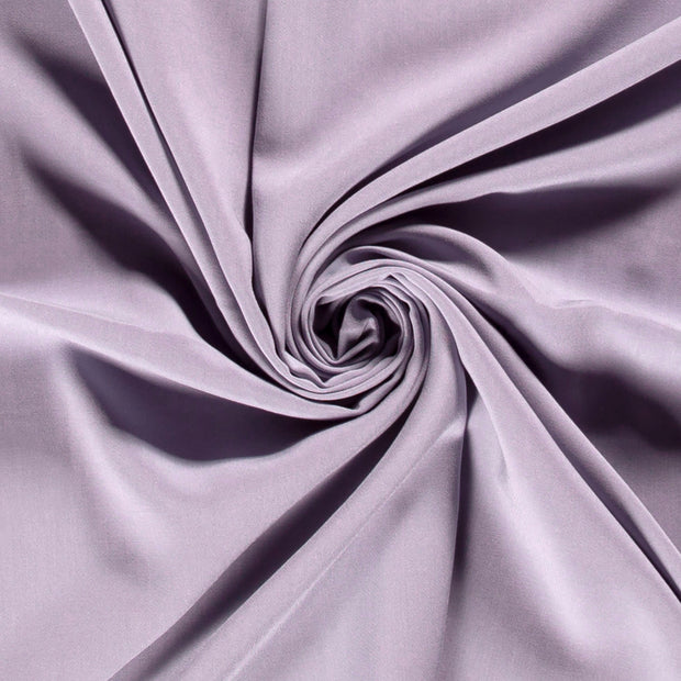 Bambus Poplin fabrik Uni Hellmauve