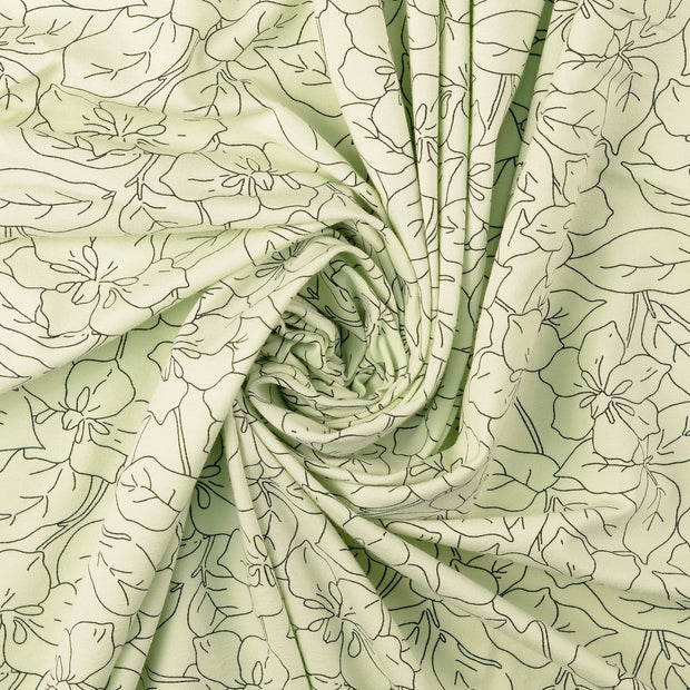 Jersey tissu Vert 