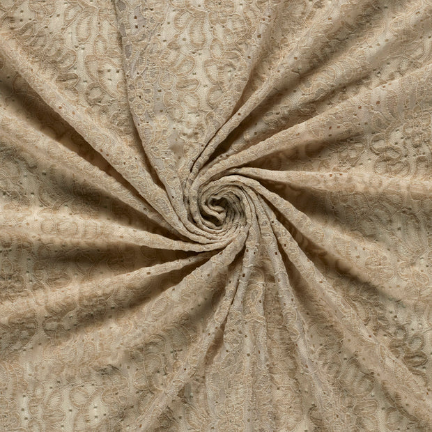 Chenille tissu Beige 