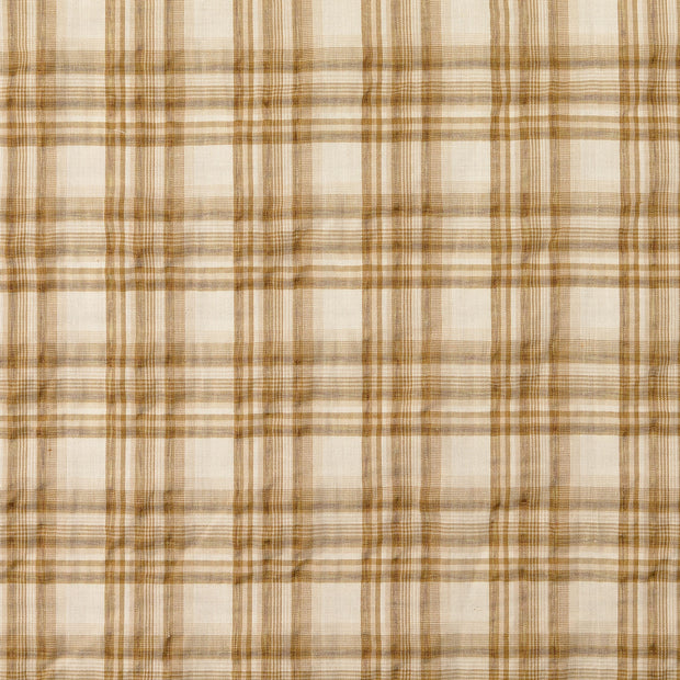  tissu Carreaux beige
