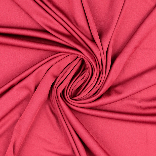 Jersey de Polyester tissu bordeaux 