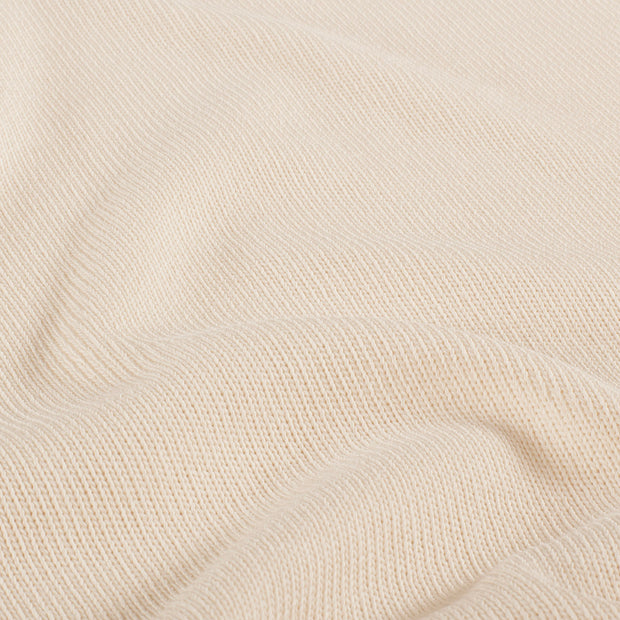 Heavy Knit fabric Unicolour Ivory