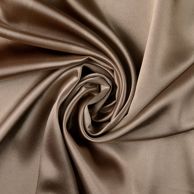 Satin fabric Beige 