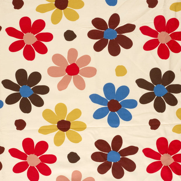 French Terry fabric Beige matte 