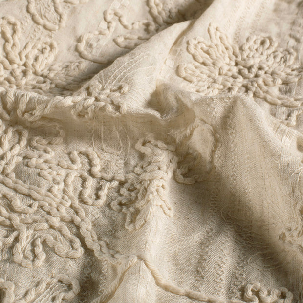  fabric Flowers Beige