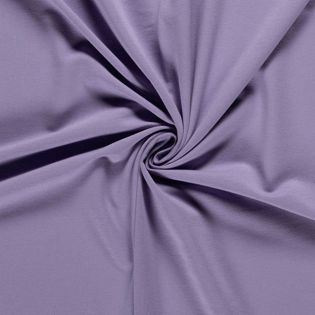 French Terry fabric Unicolour Lila