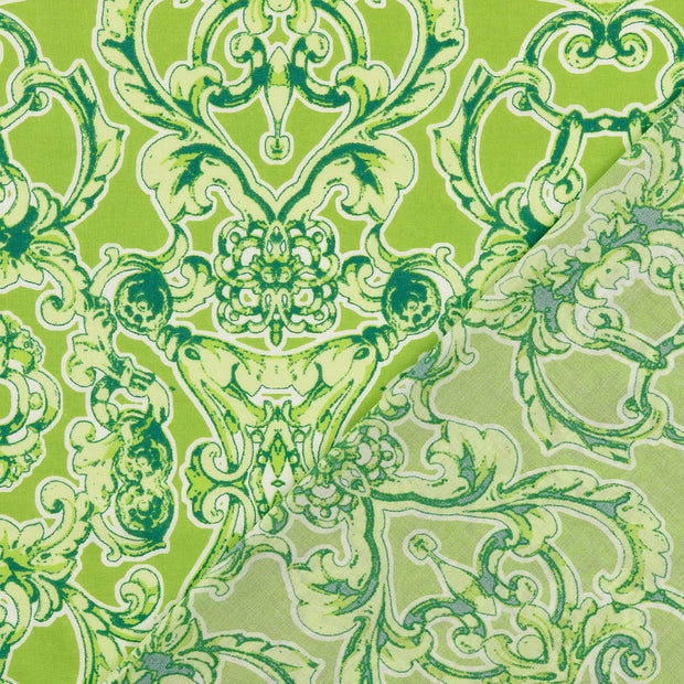 Voile fabrik Olivgrün 