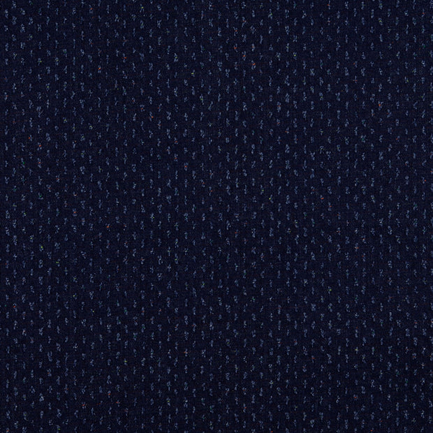 Jeans tissu rayures Bleu Marine