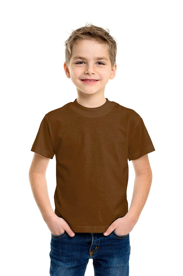 Jersey fabric Unicolour Brown