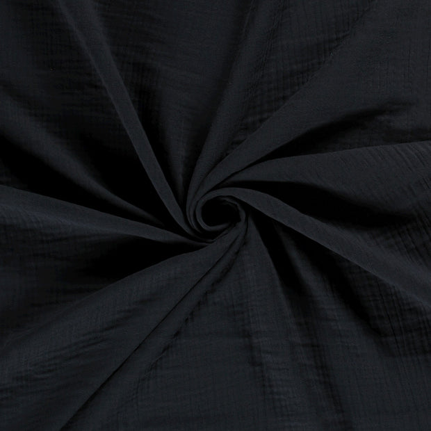 Triple Gaze tissu Bleu Marine 