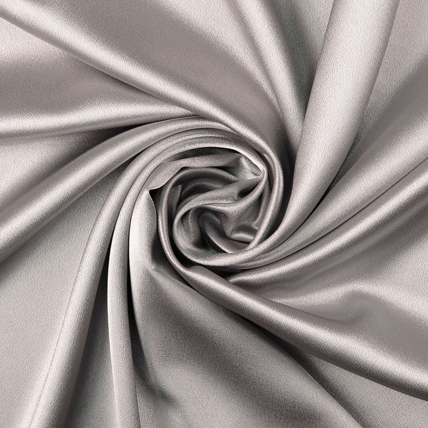 Satin fabric Grey 