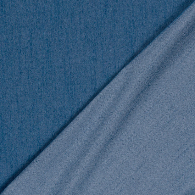 Denim Stretch tissu Unicolore slub 