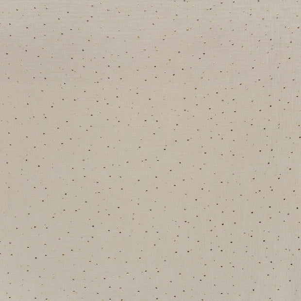 Double gaze tissu Beige mat 