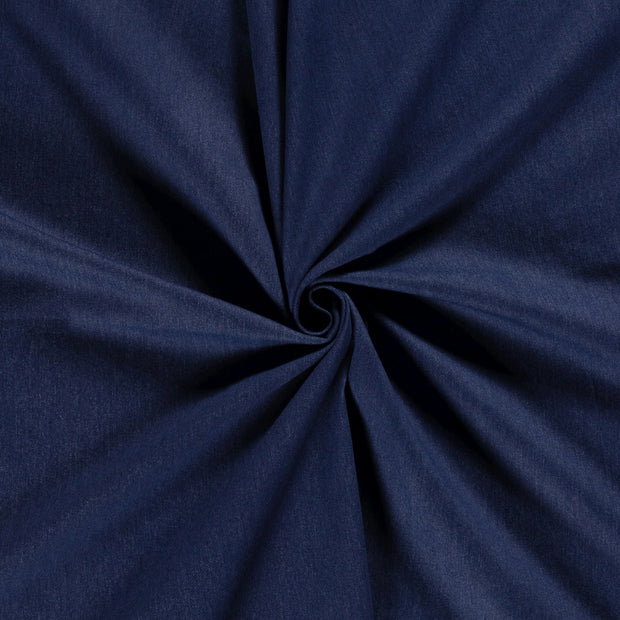 Jeans Stretch fabrik Indigoblau vorgewaschen 