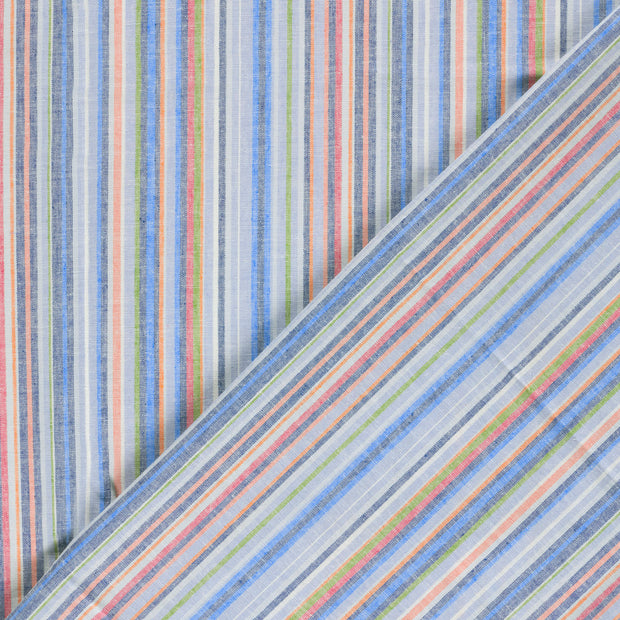 Linen fabric Stripes yarn dyed 