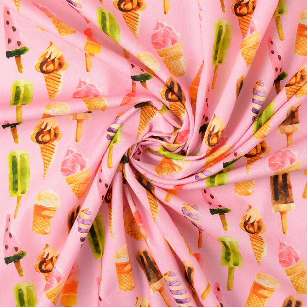 Cretonne fabric Light Pink 