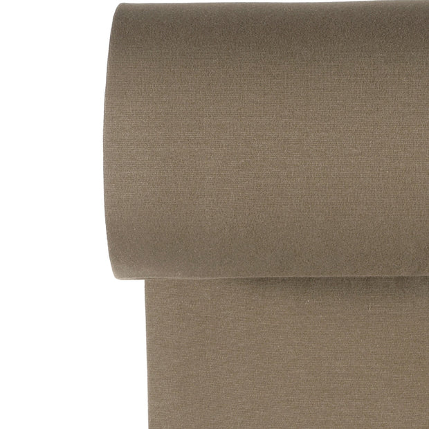 Bord Cote tissu Unicolore Marron taupe