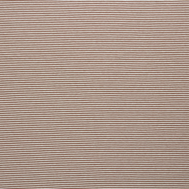 Cotton Jersey Yarn Dyed fabric Rust soft 