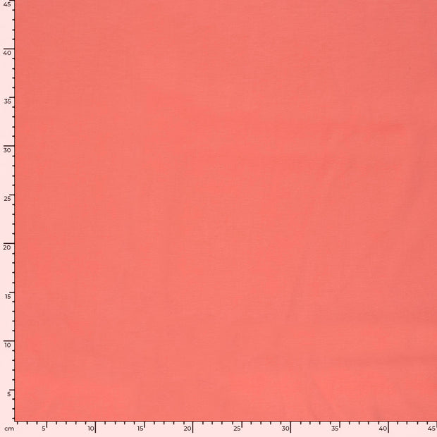  tissu Unicolore Coral