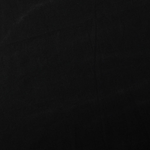 Popeline de Coton tissu Unicolore noir
