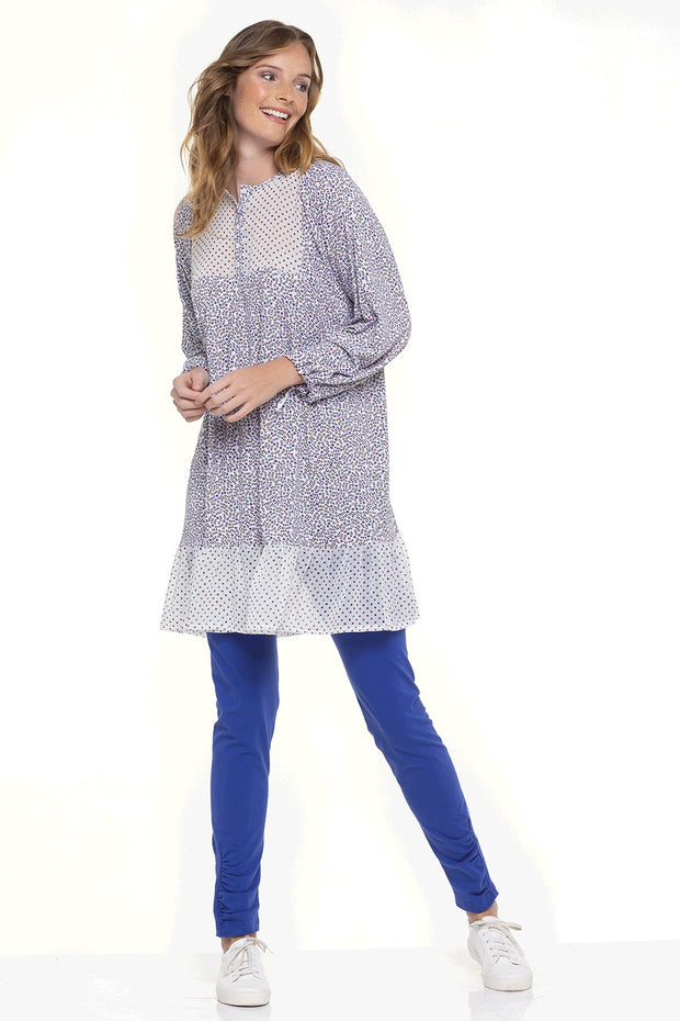 Jersey fabric Unicolour Cobalt