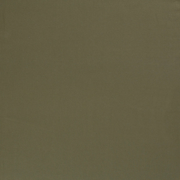 Gauffré Jersey tissu Vert Forêt mat 