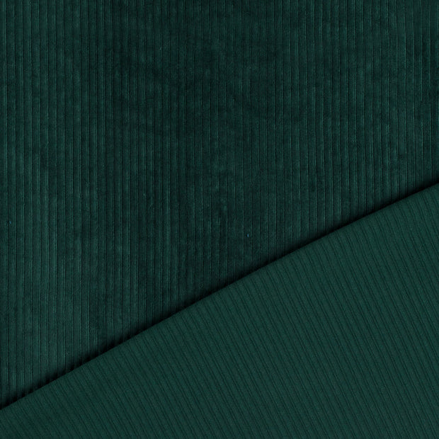 Velours Côtelé 4.5w tissu Vert Forêt 