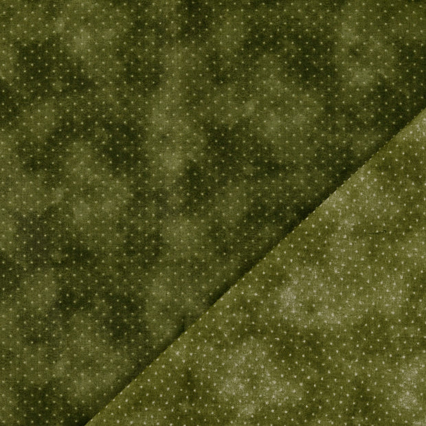 Cotton Poplin fabric Olive Green 