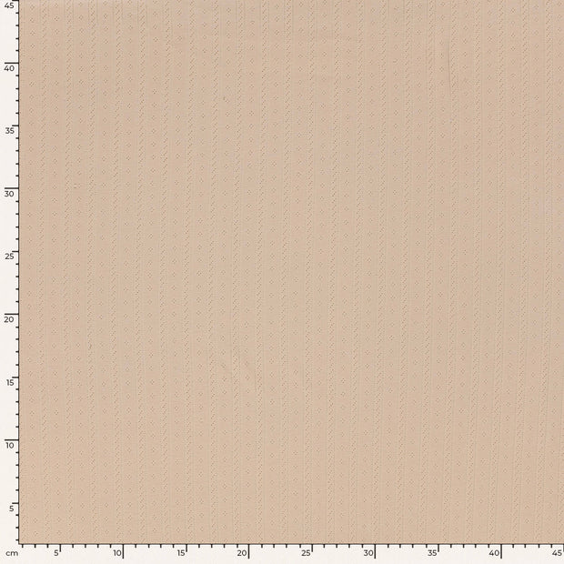 Ajour fabrik Uni Beige