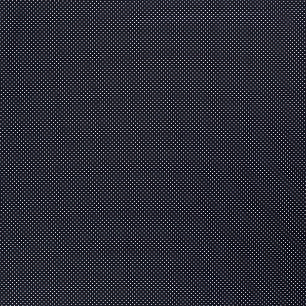 Cotton Poplin fabric Navy matte 