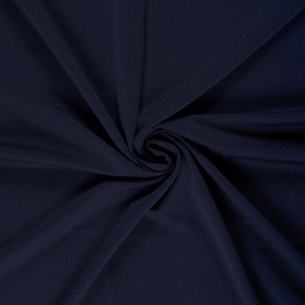 Crepe fabric Navy 